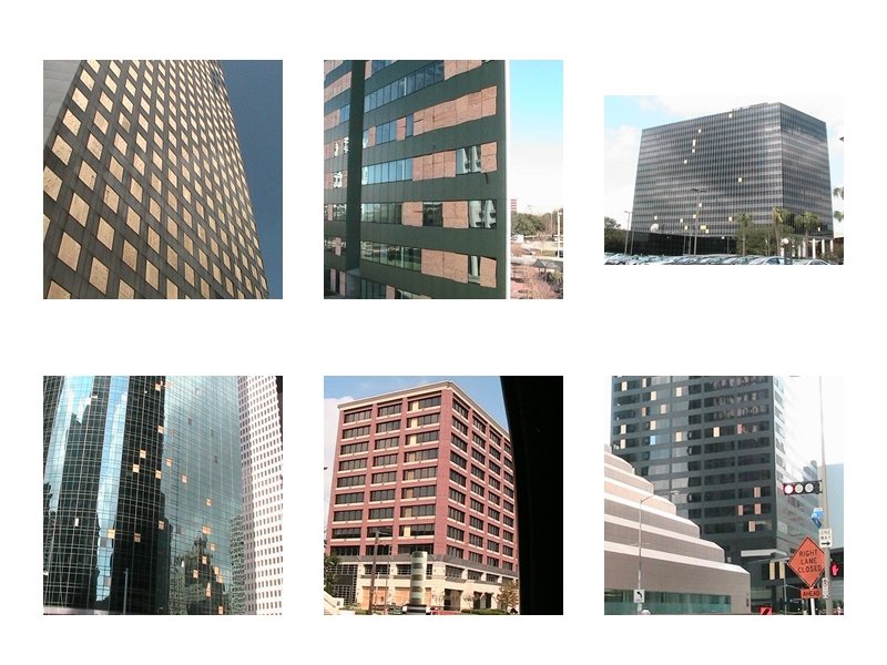 Hurricane Ike building damage collage